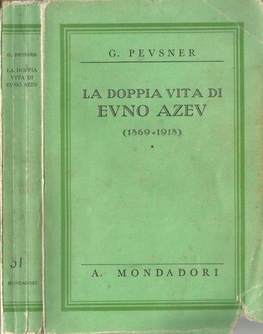 La doppia vita di Evno Azev - G. Pevsner - copertina