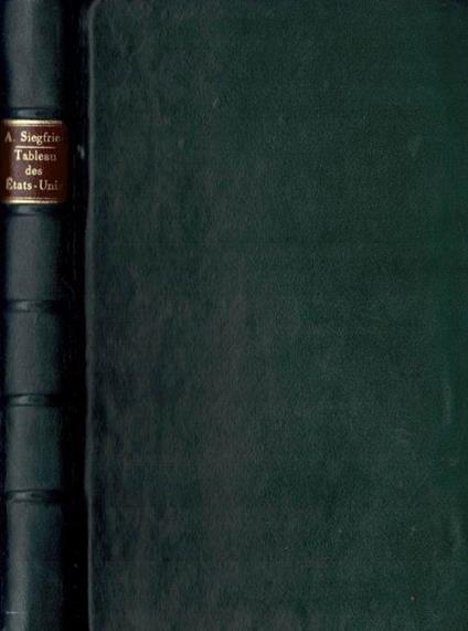 Tableau des Etats-Unis - copertina