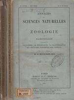 Annales des sciences naturelles zoologie et paléontologie VIII série tome V N. 2-3, 4-5-6 1897