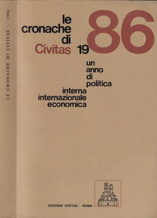 Le cronache di Civitas 1986 - copertina