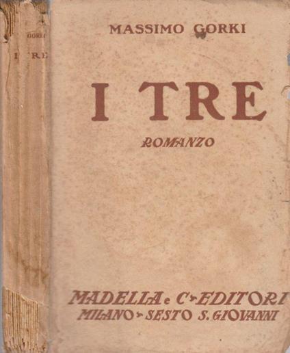 I tre - Maksim Gorkij - copertina