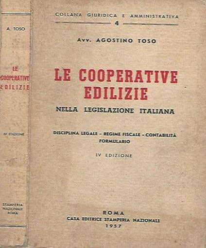 Le cooperative edilizie - copertina