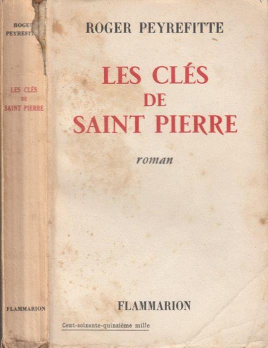 Les cles de Saint Pierre - Roger Peyrefitte - copertina
