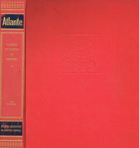 Atlante viaggi intorno al mondo serie zaffiro - copertina