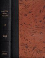 La gazzetta chimica italiana anno 1926 Vol. 56
