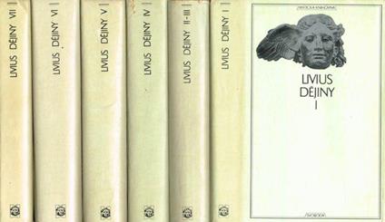 Dejiny 6voll - Livius - copertina