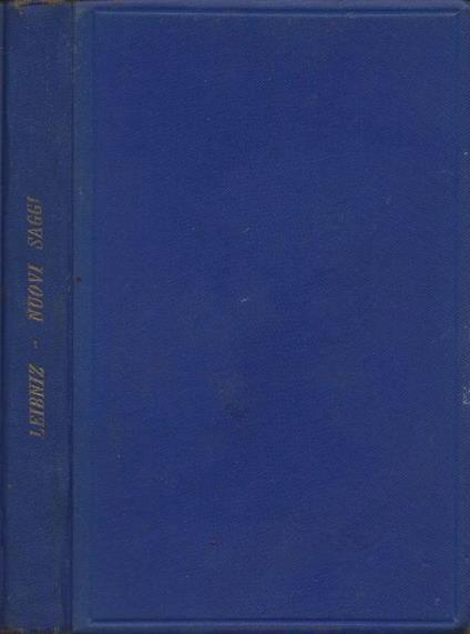 Nuovi Saggi - copertina