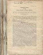 Occasional Papers of te Boston Society of Natural History