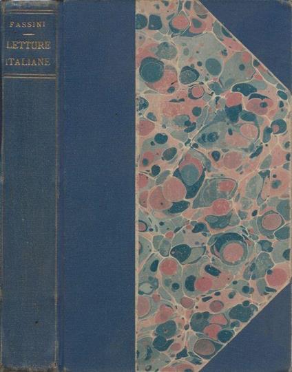 Libro di Letture Italiane - copertina