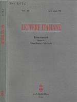 Lettere italiane anno L 1998 N. 2