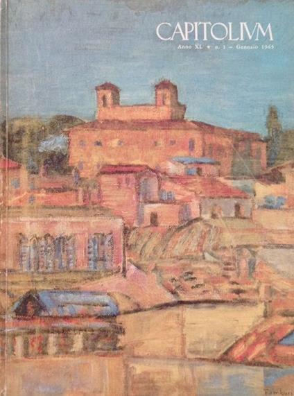 Capitolium 1,2 Anno XL-1965 - copertina