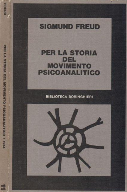 Per la storia del movimento psicoanalitico - Sigmund Freud - copertina
