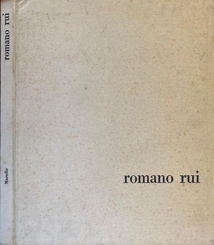 Romano Rui - Dino Formaggio - copertina