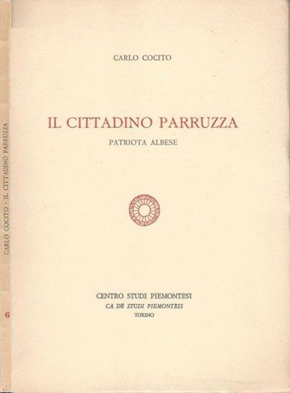 Il cittadino Parruzza - Carlo Cocito - copertina