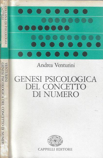 Genesi psicologica del concetto di numero - Andrea Venturini - copertina