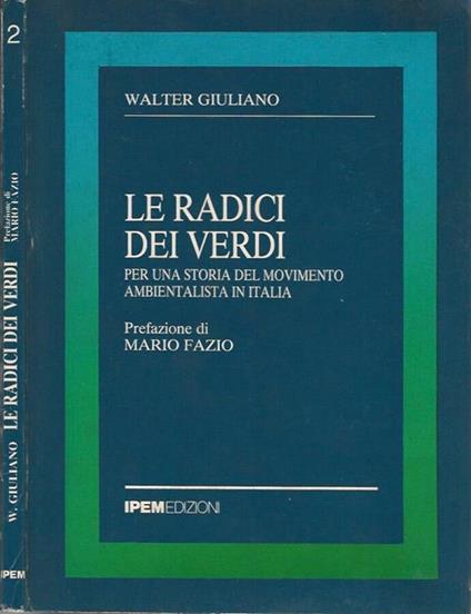 Le radici dei verdi - copertina