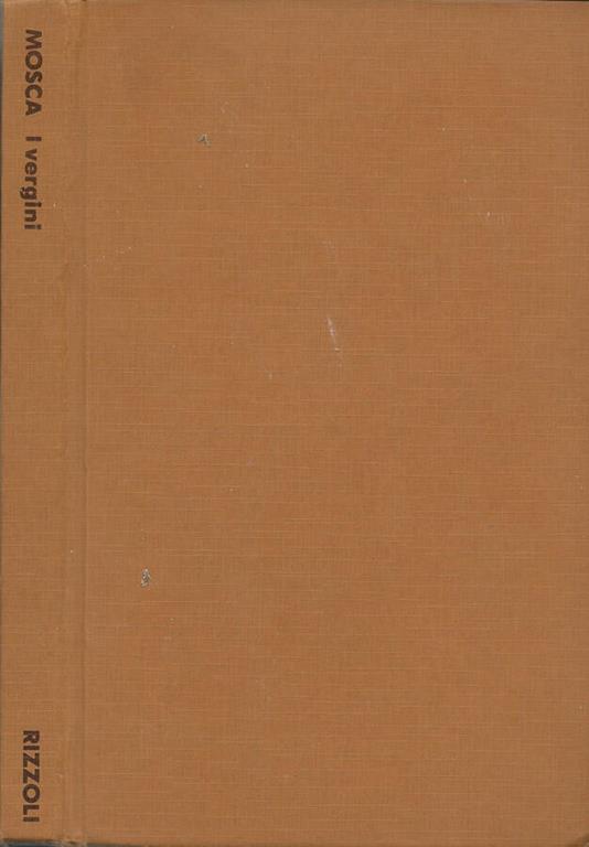 I vergini - Paolo Mosca - copertina