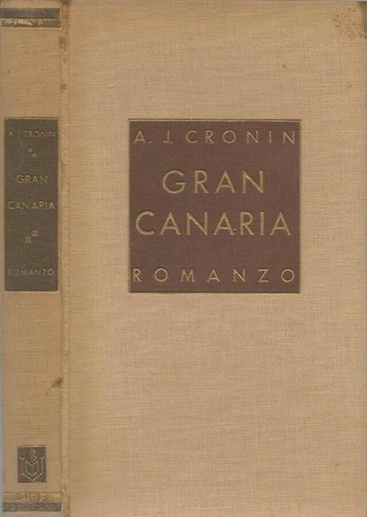 Gran Canaria - A. Joseph Cronin - copertina