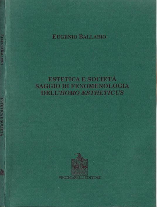 Estetica e società - Eugenio Ballabio - copertina