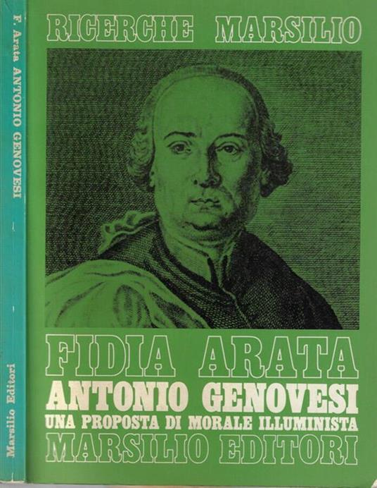 Antonio Genovesi - Fidia Arata - copertina