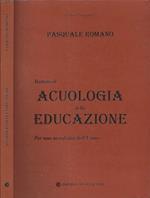 Trattato di Acuologia della Educazione