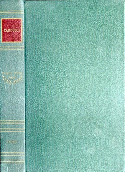 Carducci - copertina