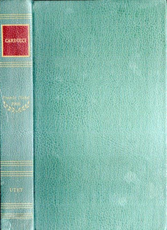 Carducci - copertina