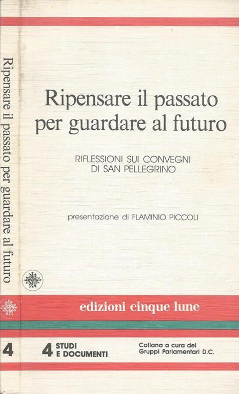 Ripensare il passato per guardare al futuro - copertina