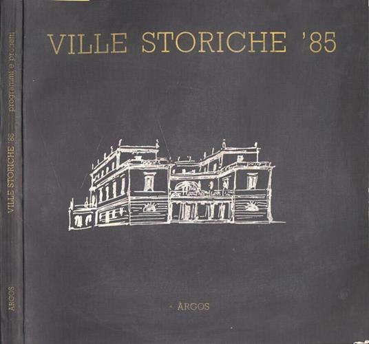 Ville storiche '85 - copertina