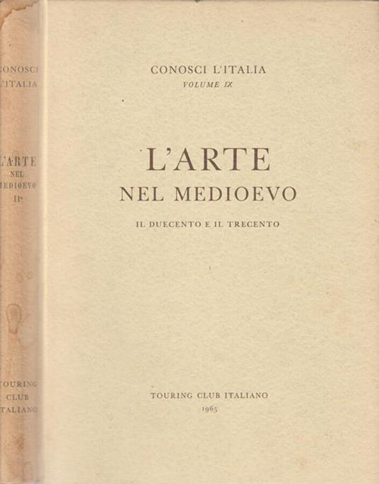L' arte nel Medioevo parte II - copertina