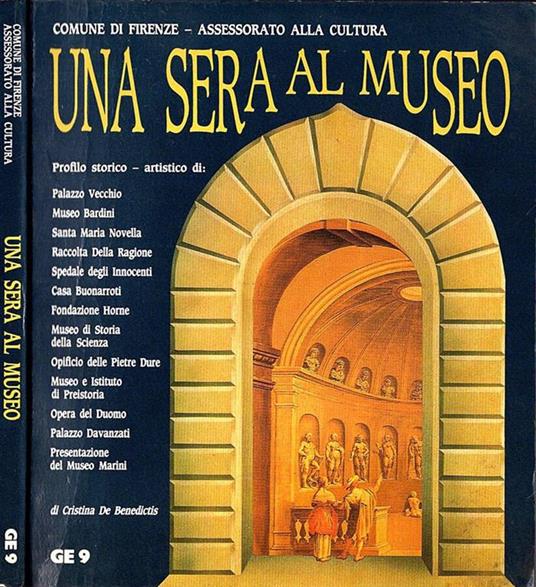 Una sera al museo - Cristina De Benedictis - copertina