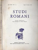 Studi Romani. Anno XXXI n. 3 - 4