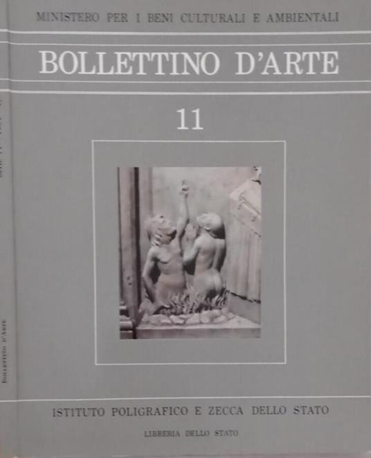 Bollettino d’arte 11 - copertina