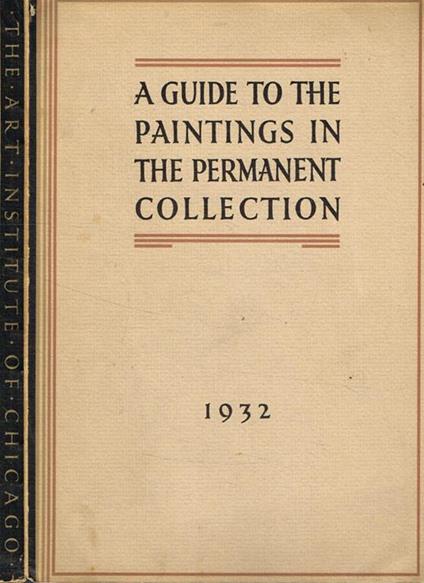 A guide to the paintings in the permanent collection - copertina