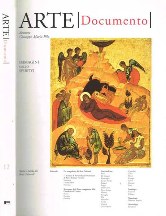 Arte/documento n.12. Immagini dello spirito - copertina