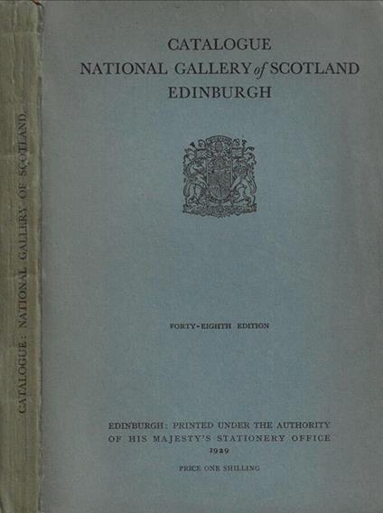 Catalogue National Gallery of Scotland Edinburgh - copertina