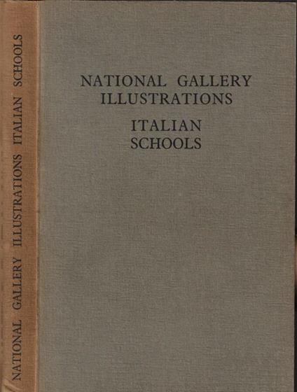 National Gallery illustrations- Italian Schools - copertina