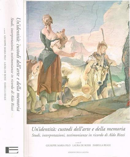 Un'identità: custodi dell'arte e della memoria - copertina