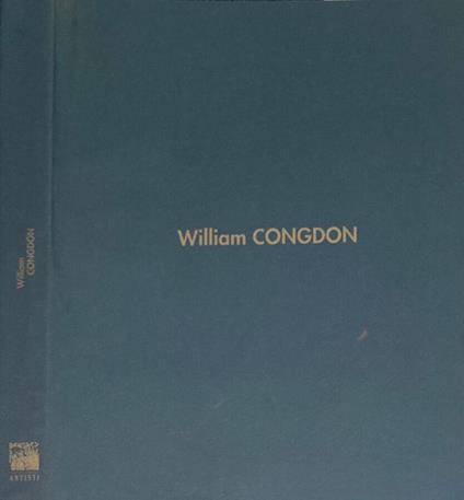 William Congdon - Pietro Bellasi - copertina