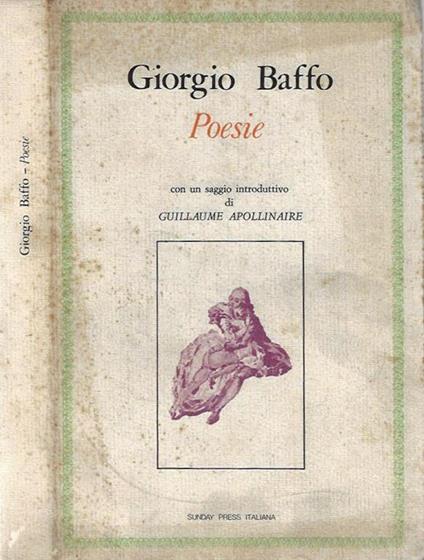 Poesie - Giorgio Baffo - copertina