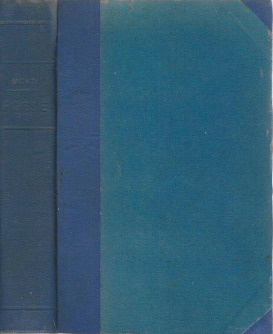 Poesie di Vincenzo Monti - Vincenzo Monti - copertina