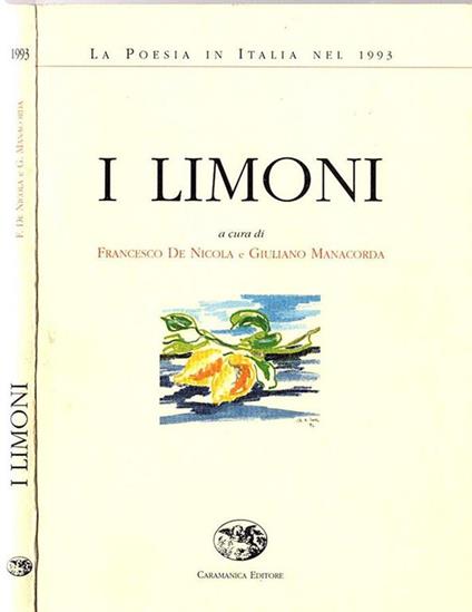 I Limoni - Francesco De Nicola - copertina