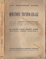 Questioni Tecnico - Legali