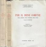 Per il bene comune nella libertà, nella giustizia, nella pace vol. II-III