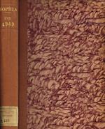 Sophia. Rivista internazionale di filosofia e storia della filosofia. AnnoXVII, 1949