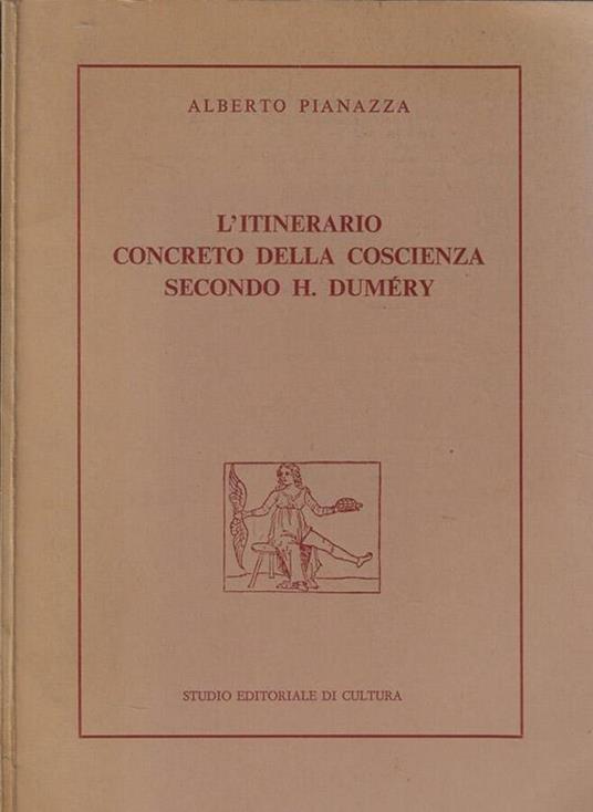 L' itinerario concreto della coscienza secondo H. Duméry - copertina