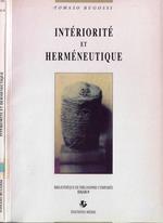 Intériorité et Herméneutique