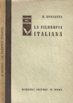 La filosofia italiana nelle sue relazioni con la filosofia europea