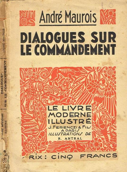 Dialogues sur le commandement - André Maurois - copertina