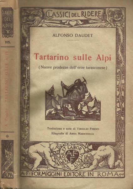 Tartarino sulle Alpi - Alphonse Daudet - copertina